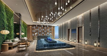 国文大酒店装修设计 室内外一体化装饰的艺术与功能